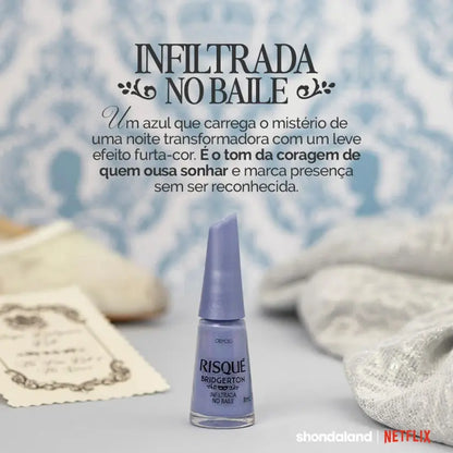 Esmalte Cremoso Risqué Bridgerton 8ml - Infiltrada no Baile