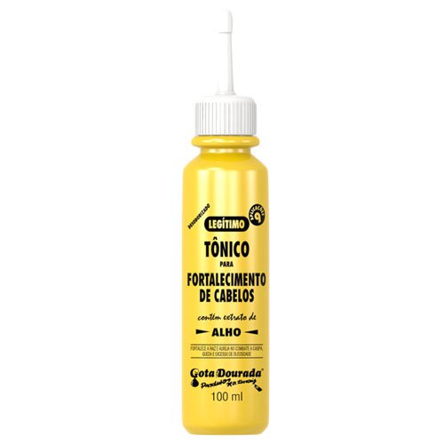 Tónico Fortalecimento Extraordinário C/ Alho 100ml - Gota Dourada