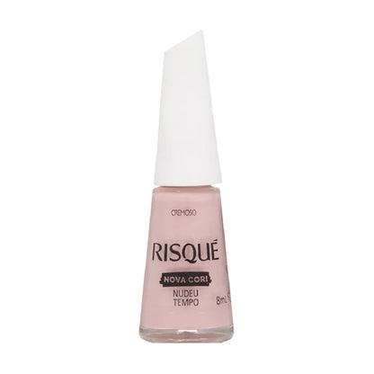 Esmalte cremoso nova cor Nudeu tempo 8ml
