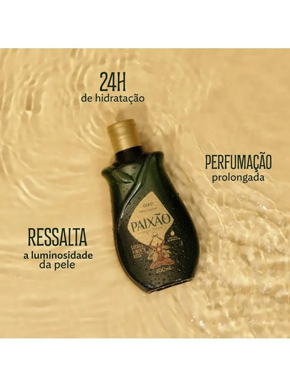 Aceite Corporal Paixão cacaou &   pimienta rosa  con Acción Desodorant 200ml