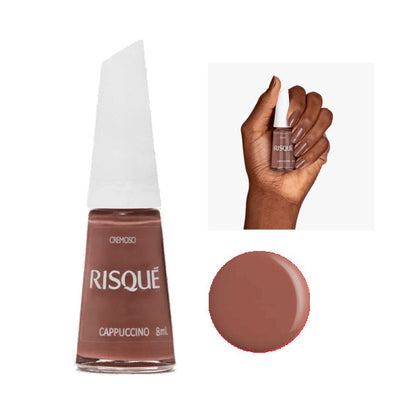 Esmalte Risqué Nudes Cremoso Cappuccino