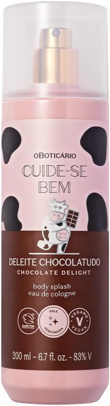 Bruma Corporal Chocolate Delight 200ml - O Boticário | Body Spray Vegano