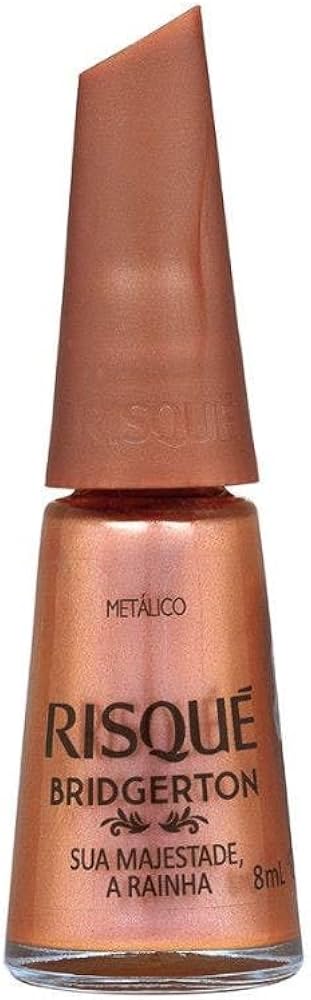 Esmalte Metálico Risqué Bridgerton Sua Majestade, a Rainha 8ml