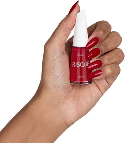 Esmalte Cremoso Desejo, Risqué, 8 Ml