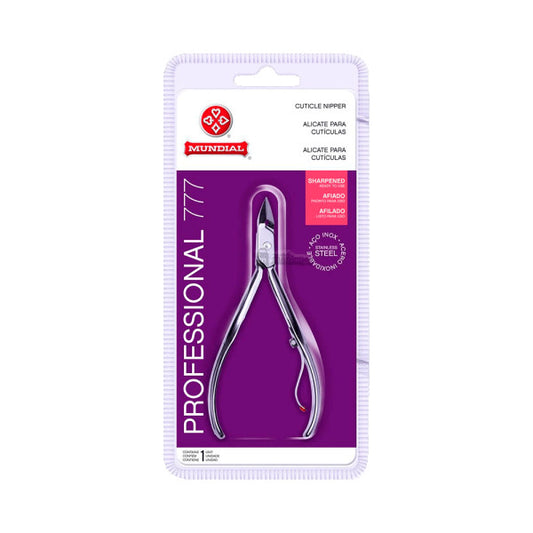 Alicate De Cutícula Mundial Inox 777