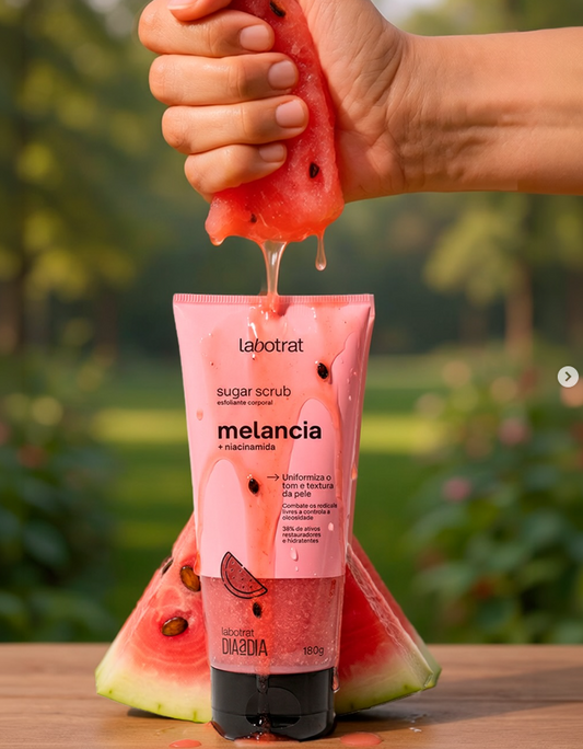 Exfoliante corporal de azúcar y sandía Labotrat 180 g