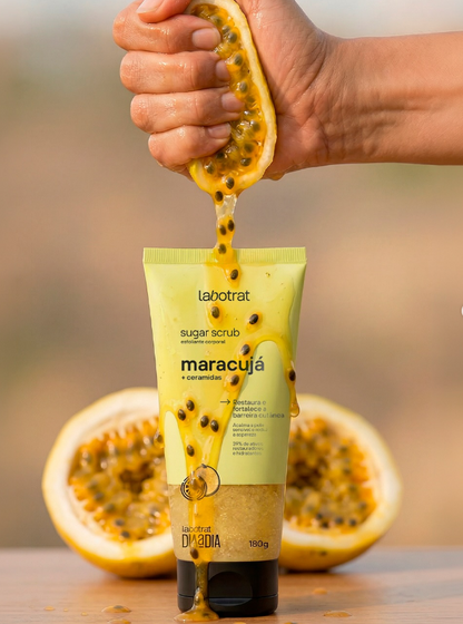 Exfoliante corporal de azúcar y maracuyá Labotrat 180 g