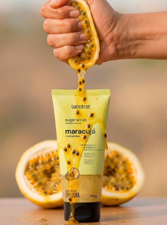 Exfoliante corporal de azúcar y maracuyá Labotrat 180 g