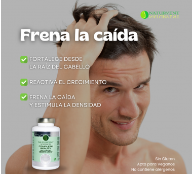 COMPLETE BEAUTY  Fortalecedor Cabello Piel y Uñas, Prevenir la Caída del Pelo y darle Fuerza y Brillo. 120 Cápsulas