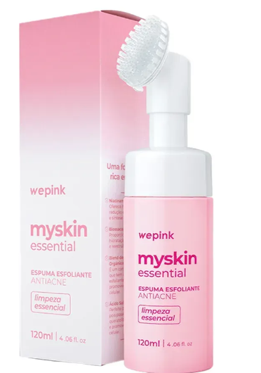 Espuma exfoliante esencial Myskin 120 ml - Wepink
