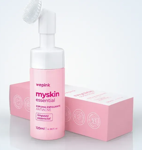 Espuma exfoliante esencial Myskin 120 ml - Wepink