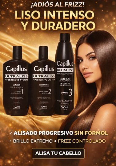 Capillus Ultraliss Nanoplastia – Kit de Alisado Profesional sin Formaldehído | Cabello Liso y Brillante