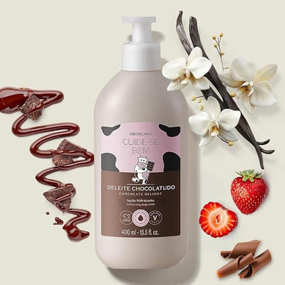 Loción Corporal Chocolate Delight 400ml - O Boticário | 48h Hidratación