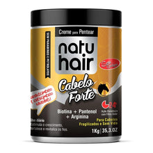 NatuHair Cabelo Forte Creme de Pentear 1Kg