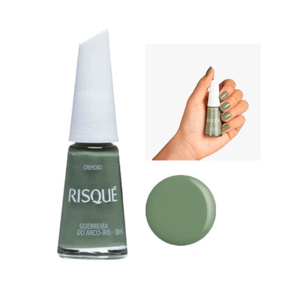 Esmalte Risque Kpop 8Ml Guerreira Do Arco Iris