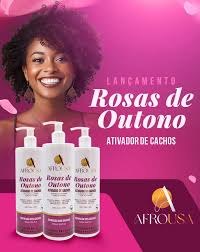 AfroUsa Rosas de Outono Ativador de Cachos 500ml