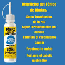Tónico de Biotina 100ml - Crecimiento y Caída del Cabello