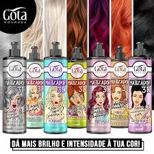 Tónico 3D Gota Dourada - Rojo Intenso 120ml