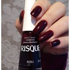 Esmalte Risqué Cremoso Rebu