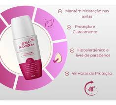 Rosa Selvagem Desodorante Roll-On Iluminador 85ml