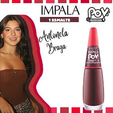 Esmalte Impala Arrume-se Comigo Antonela Braga Coleção POV