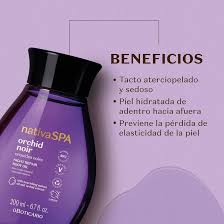 Nativa Spa Orquidea Noire Aceite Hidratante Corporal 200ml - Sensualidad e Hidratación