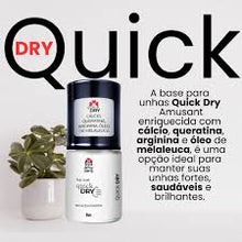 Base Top Coat Quick Dry Secagem Rápida 9ml