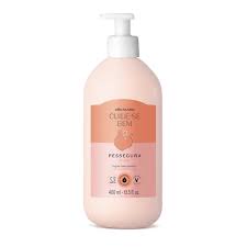 Loción Corporal Pessegura 400ml - O Boticário | Hidratación Melocotón