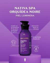 Nativa Spa Orquidea Noire Crema Hidratante Corporal 400ml - Fragancia Sensual