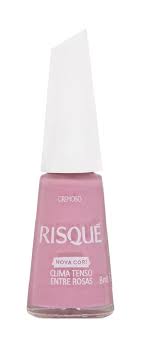 Esmalte Cremoso Clima Tenso entre Rosas Risqué 8ml