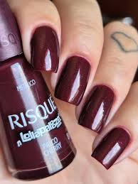 Esmalte Metálico Risqué Lollapalooza Palco Cherry 8ml