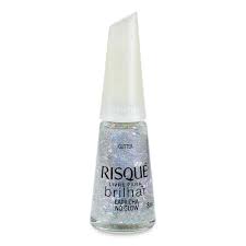Esmalte Risqué Glitter Livre Para Brilhar Capricha no Glow