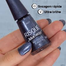 Esmalte Metálico Risqué Lollapalooza 8ml - Não Esquece a Jaqueta