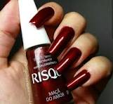 Esmalte de uñas metálico Risqué maça do amor 8 ml