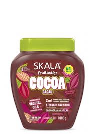 Crema de tratamiento y acondicionador sin enjuague Skala Fruitastic con cacao