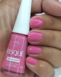 Esmalte Risqué Cremoso Nova Cor! Look Do Dia Good Vibes 8ml