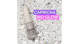 Esmalte Risqué Glitter Livre Para Brilhar Capricha no Glow