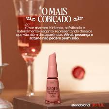 Esmalte Risqué Coleção Bridgerton Cremoso O Mais Cobiçado 8ml