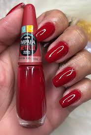 Esmalte Impala Coleção Netflix Cor Vermelho Intenso Netinha