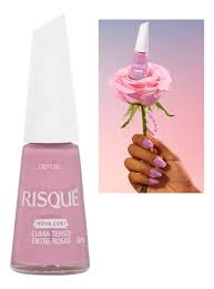 Esmalte Cremoso Clima Tenso entre Rosas Risqué 8ml
