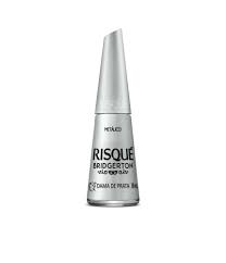 Esmalte Metálico Risqué Bridgerton 8ml - Dama de Prata