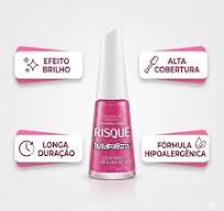 Esmalte risque lollapalooza  meu line up