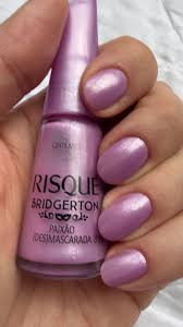 Esmalte Cintilante Risqué Bridgerton Paixão (Des)mascarada 8ml