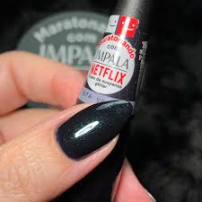 Esmalte Glitter Impala Netflix Maratonando 7,5ml - Cheio de Suspense
