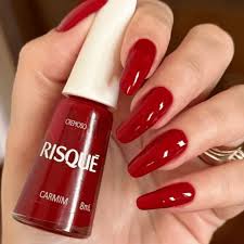 Esmalte Risque Cremoso Carmim