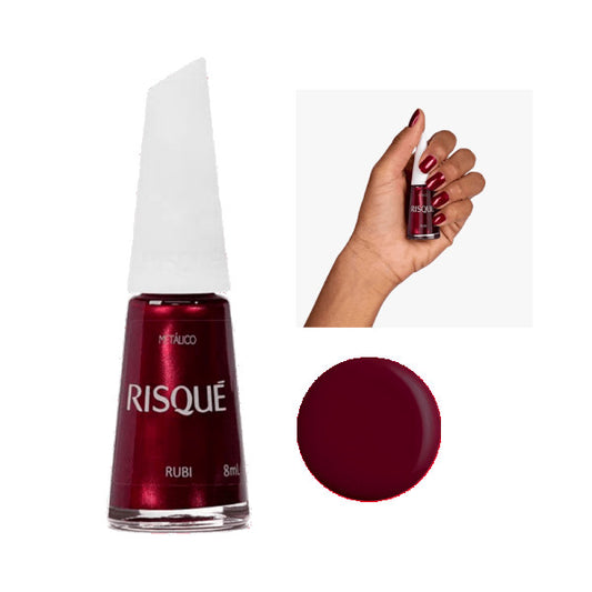 Esmalte Risqué Metálico Rubi