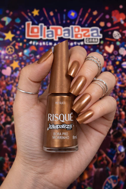 Esmalte Risque Lollapalooza Bora Pro Morrinho