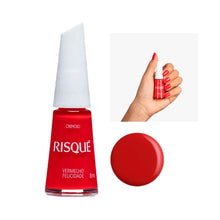 Esmalte Risque Kpop 8Ml Vermelho Felicidade