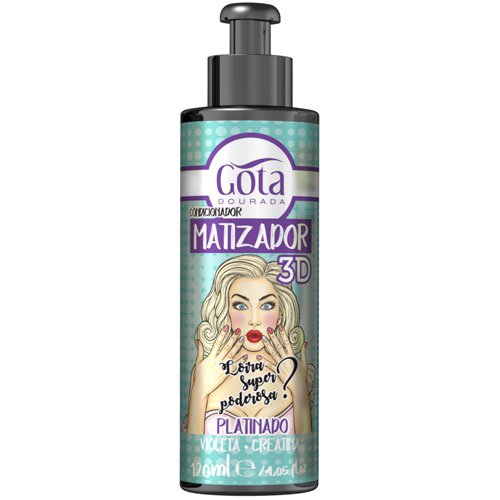 Tónico 3D Gota Dourada - Platino 120ml