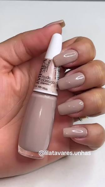 Esmalte Impala Nude Clássico Cremoso